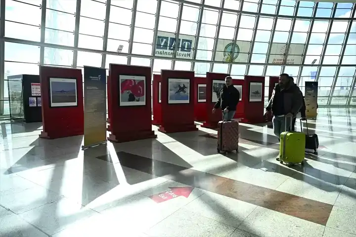 TUSAŞ'tan Yerli Ürün Fotoğraf Sergisi Esenboğa'da